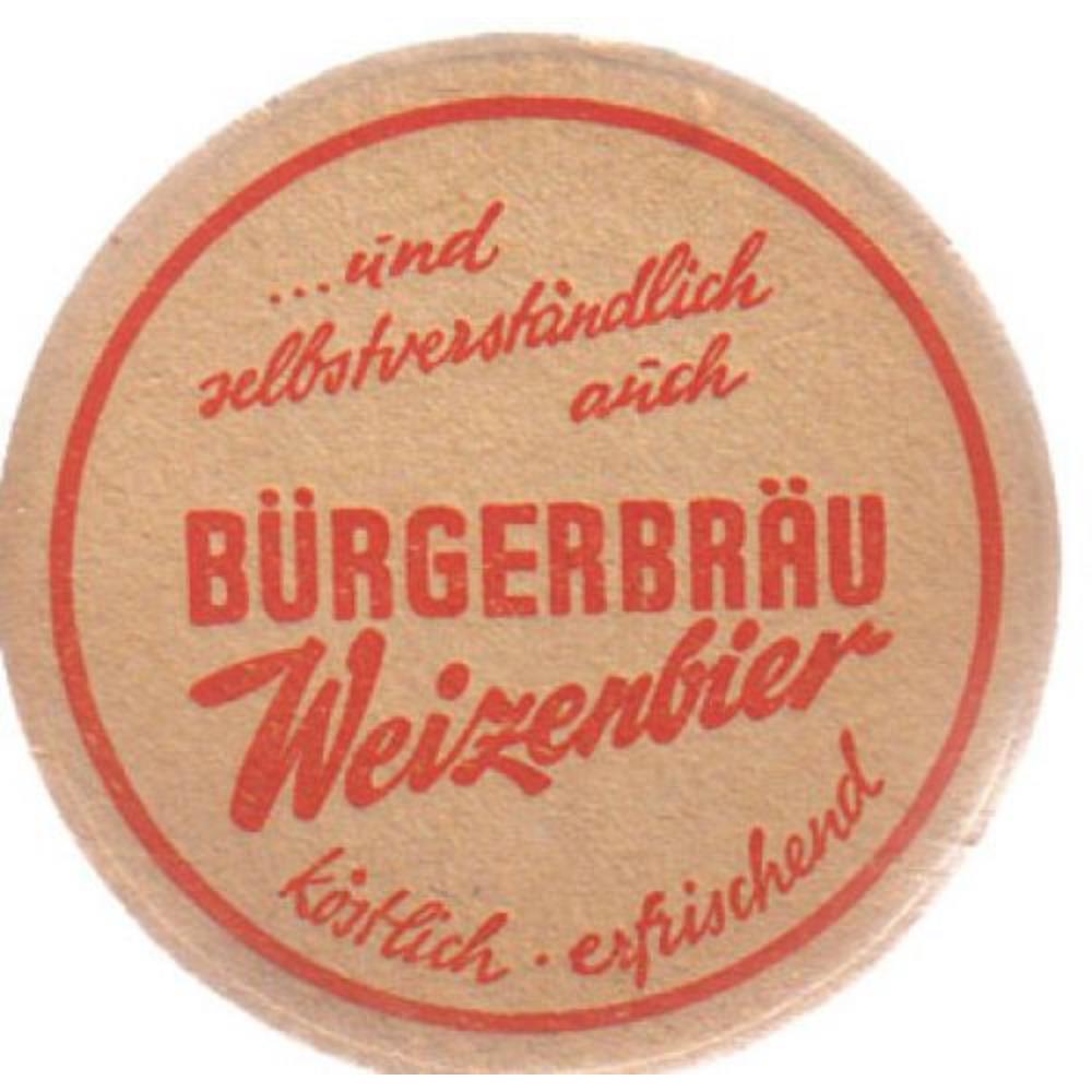 Alemanha Burgerbrau Weizenbier Dec 70