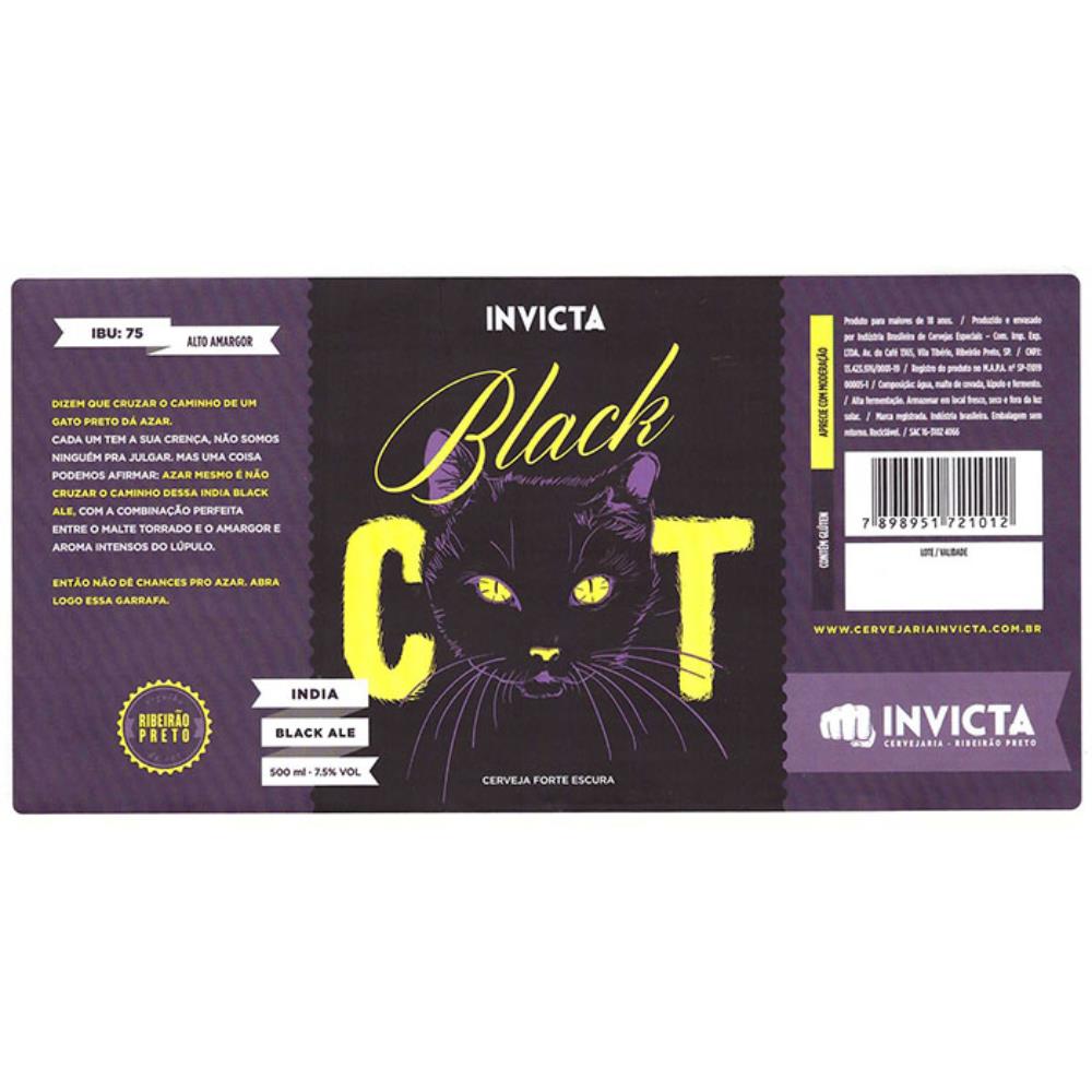 Invicta Black CAT India Black Ale 500 ml
