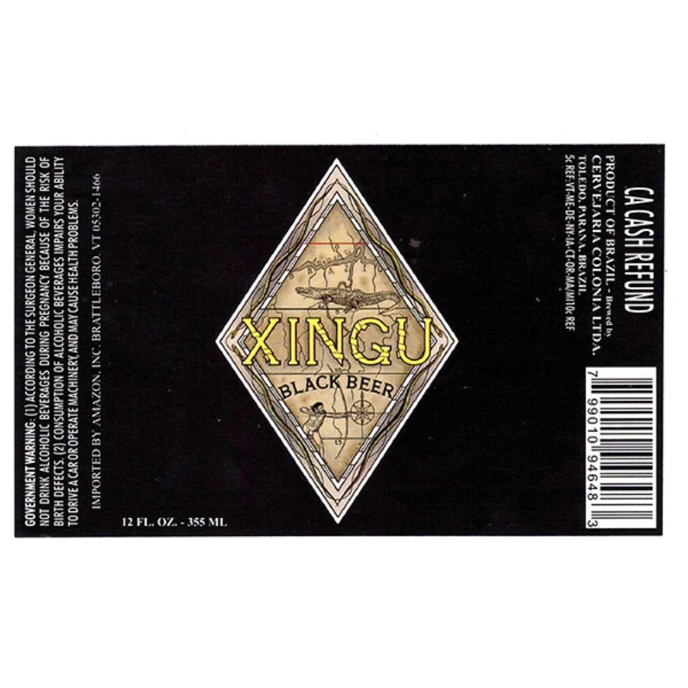 Xingu Black Beer Cervejaria Colônia 355 ml
