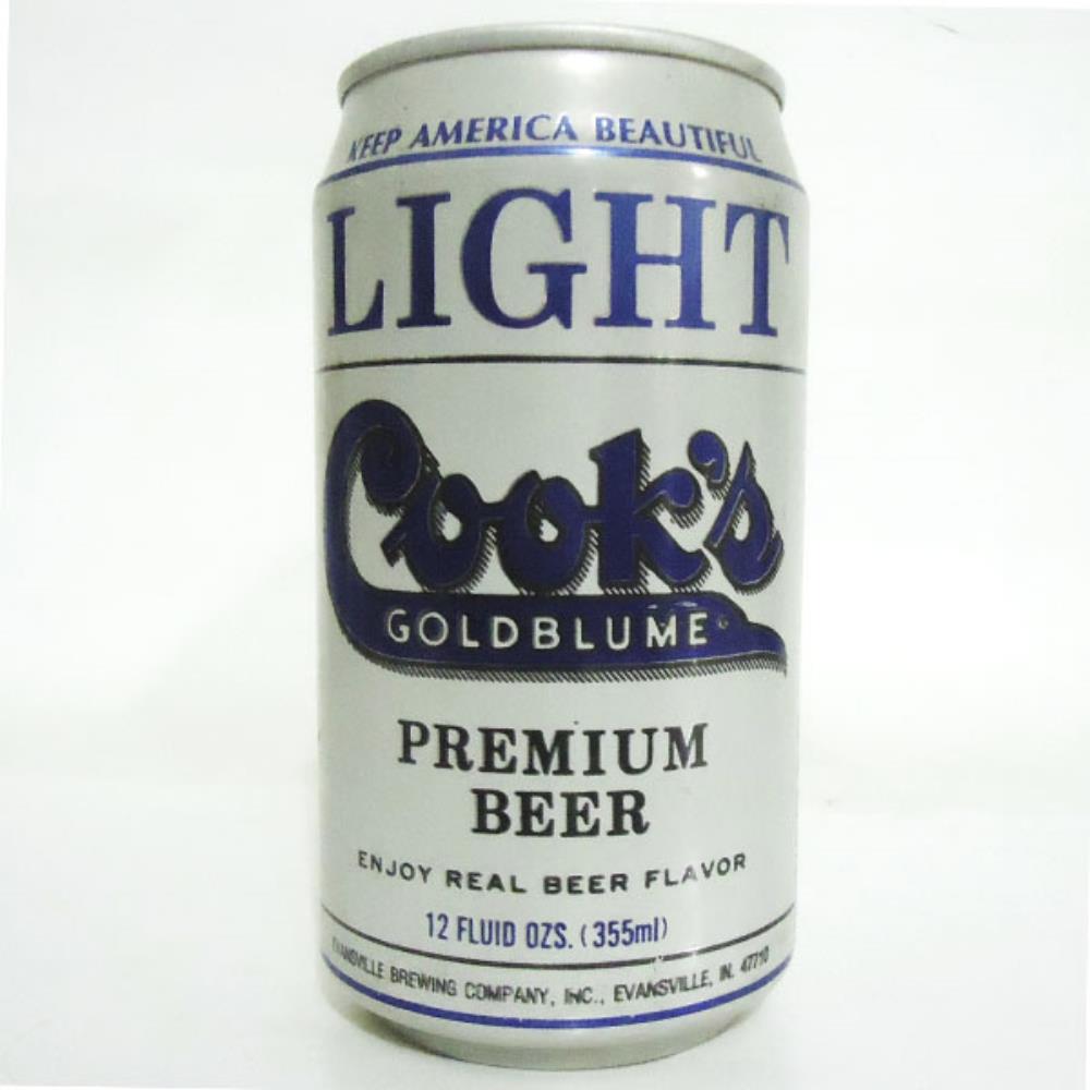 Estados Unidos Cooks Light Gold Blume Premium Beer