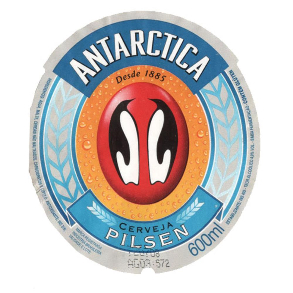 Antarctica Cerveja Pilsen 600 ml