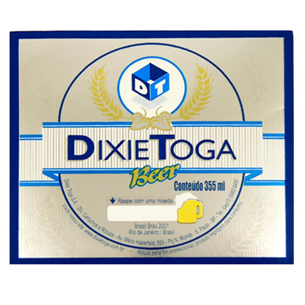 Dixie Toga Beer Rotulo teste 1