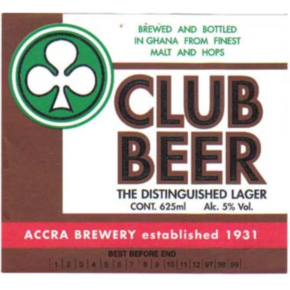 Ghana Club Bier