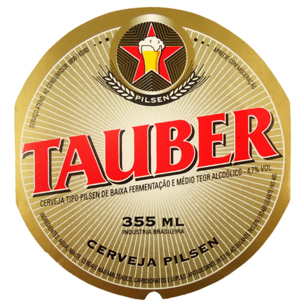 Tauber 355ml Cerveja Pilsen