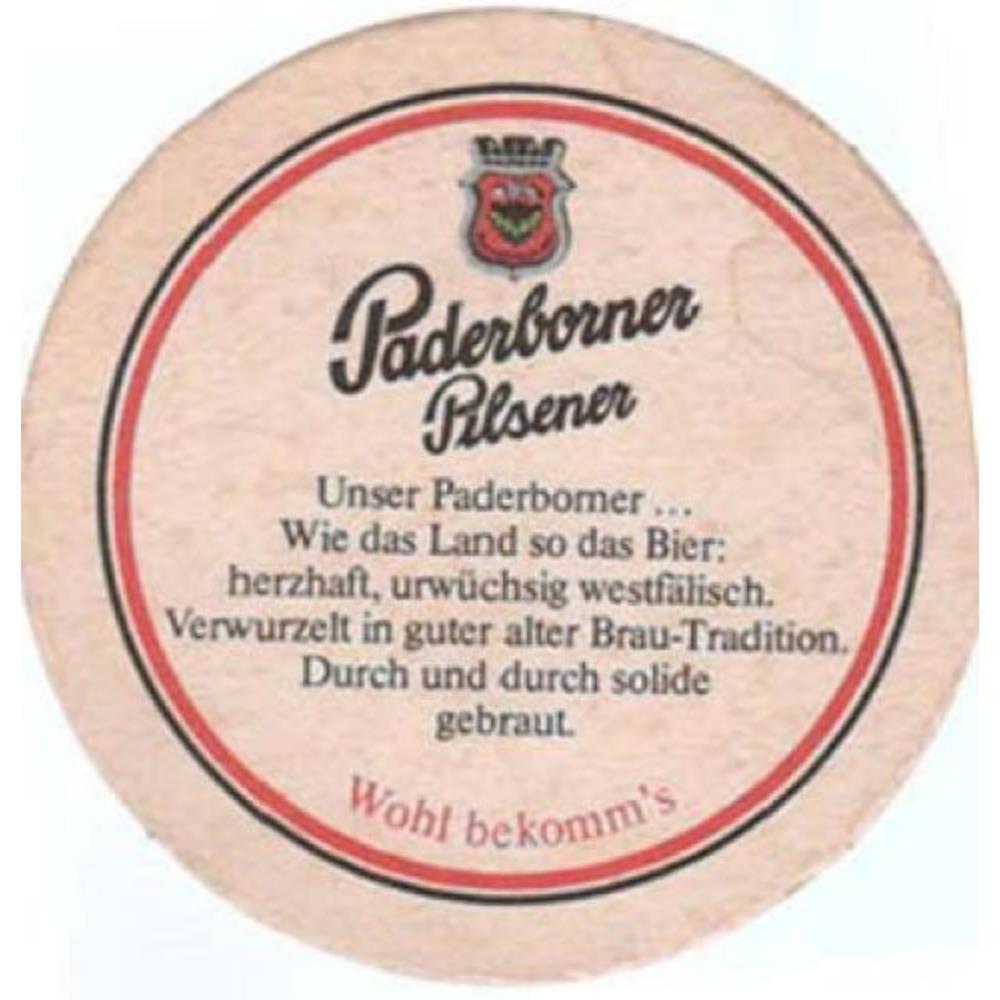 Alemanha Paderborne Pilsener