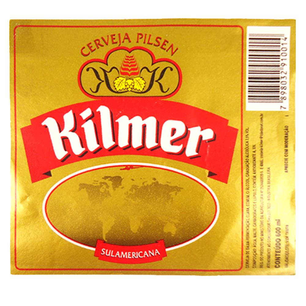 Kilmer Cerveja Pilsen 600 ml Sulamericana