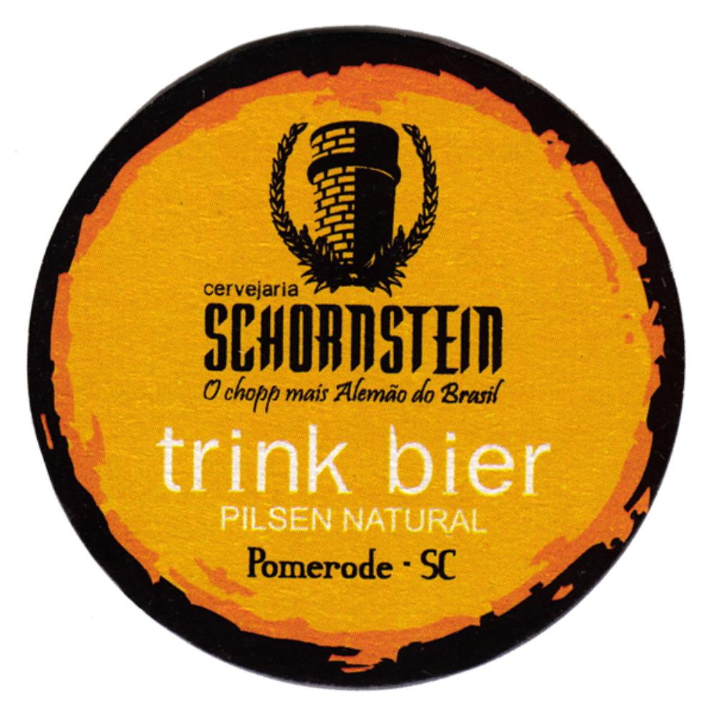 Schornstein Trink Bier Pilsen Natural