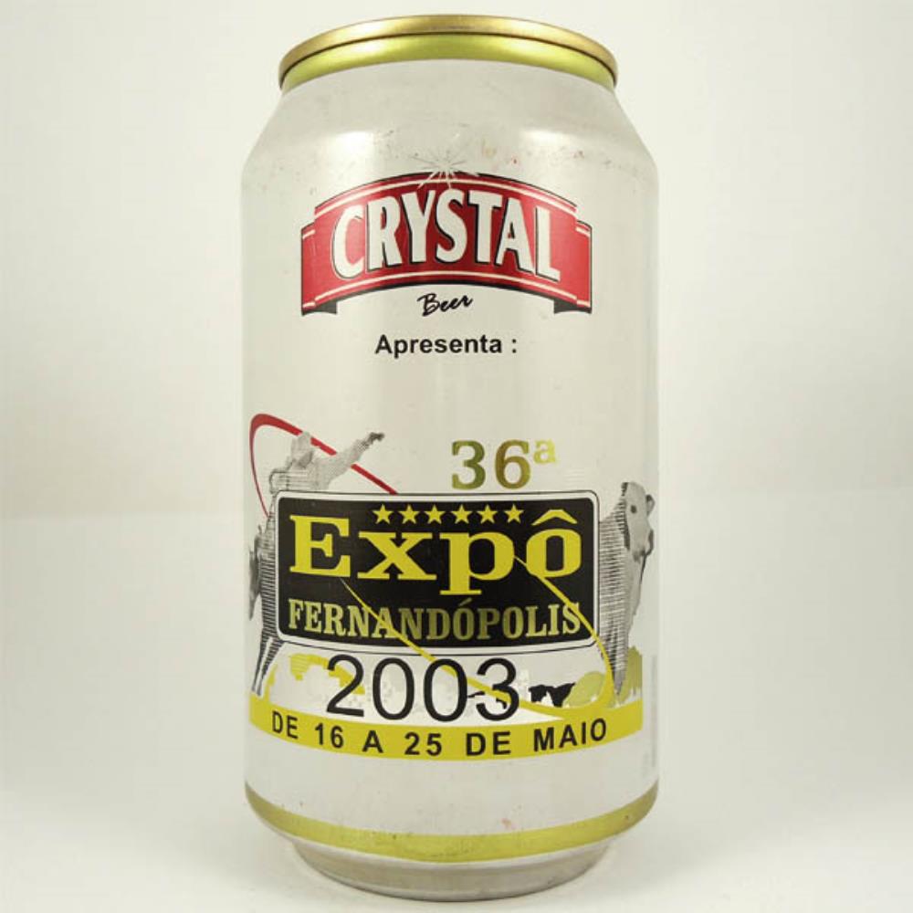 Crystal Expo Fernandópolis 2003 (Lata vazia)