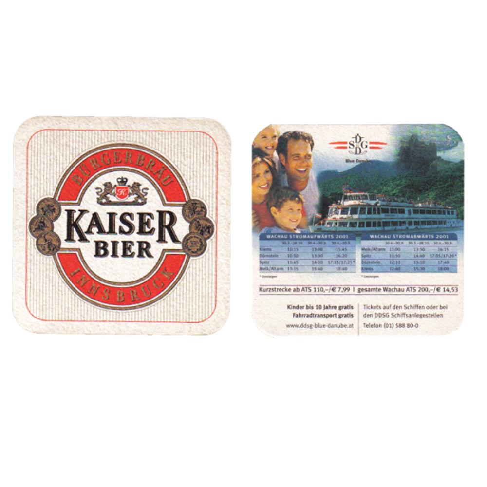 Áustria Kaiser Bier Blue Danube