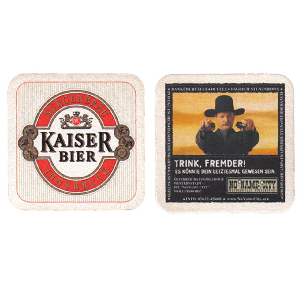 Áustria Kaiser Bier Trink Fremder