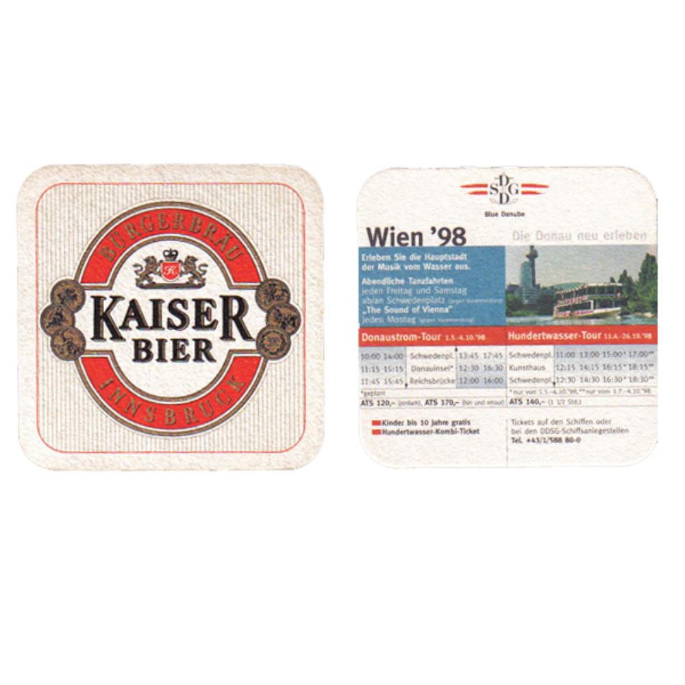 Áustria Kaiser Bier Wien 98