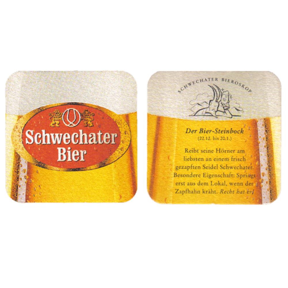 Áustria Schwechater Bier Der Bier Steinbock
