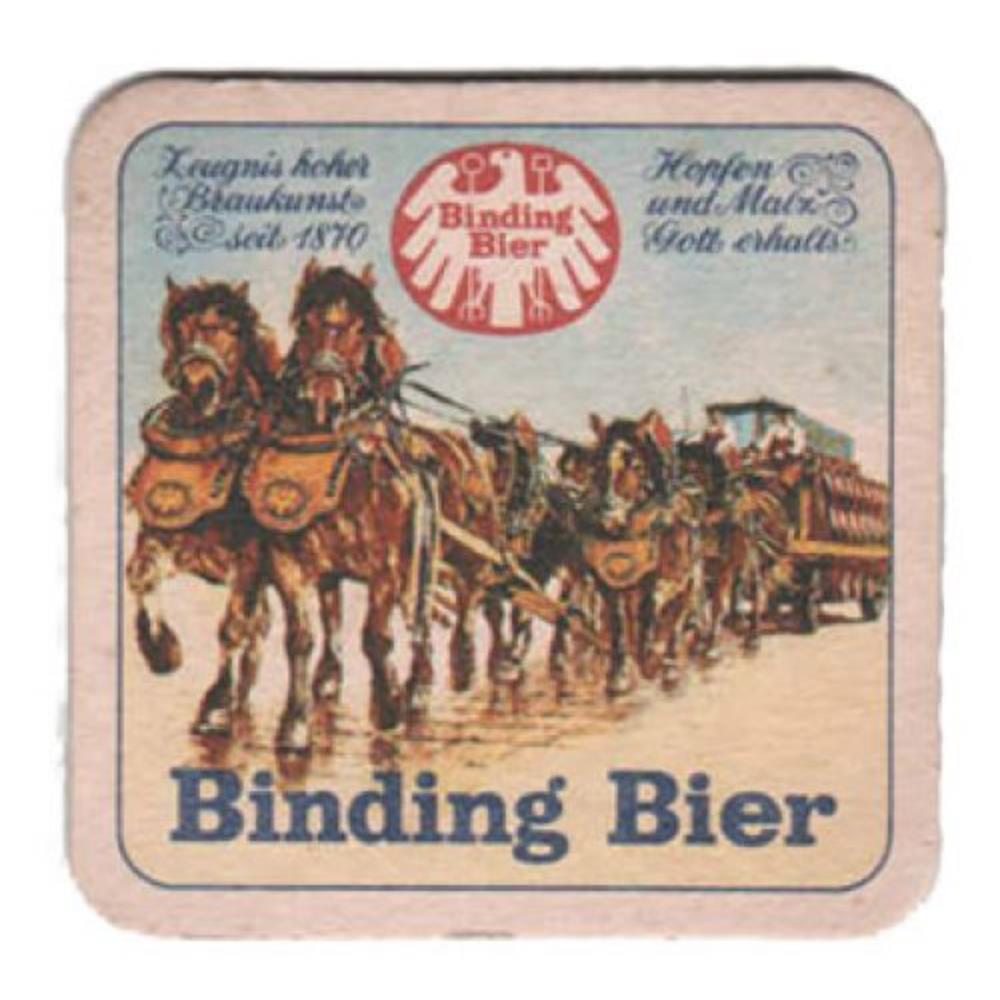 Alemanha Binding Bier Leugnis Hoher