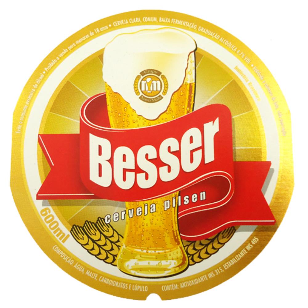 Besser Cerveja Pilsen com gravata