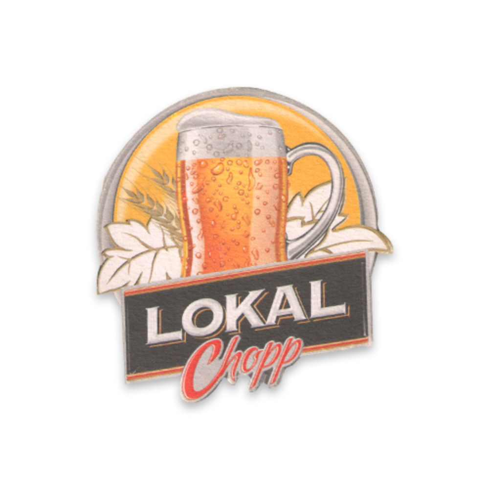 Lokal Bier - Borda cinza
