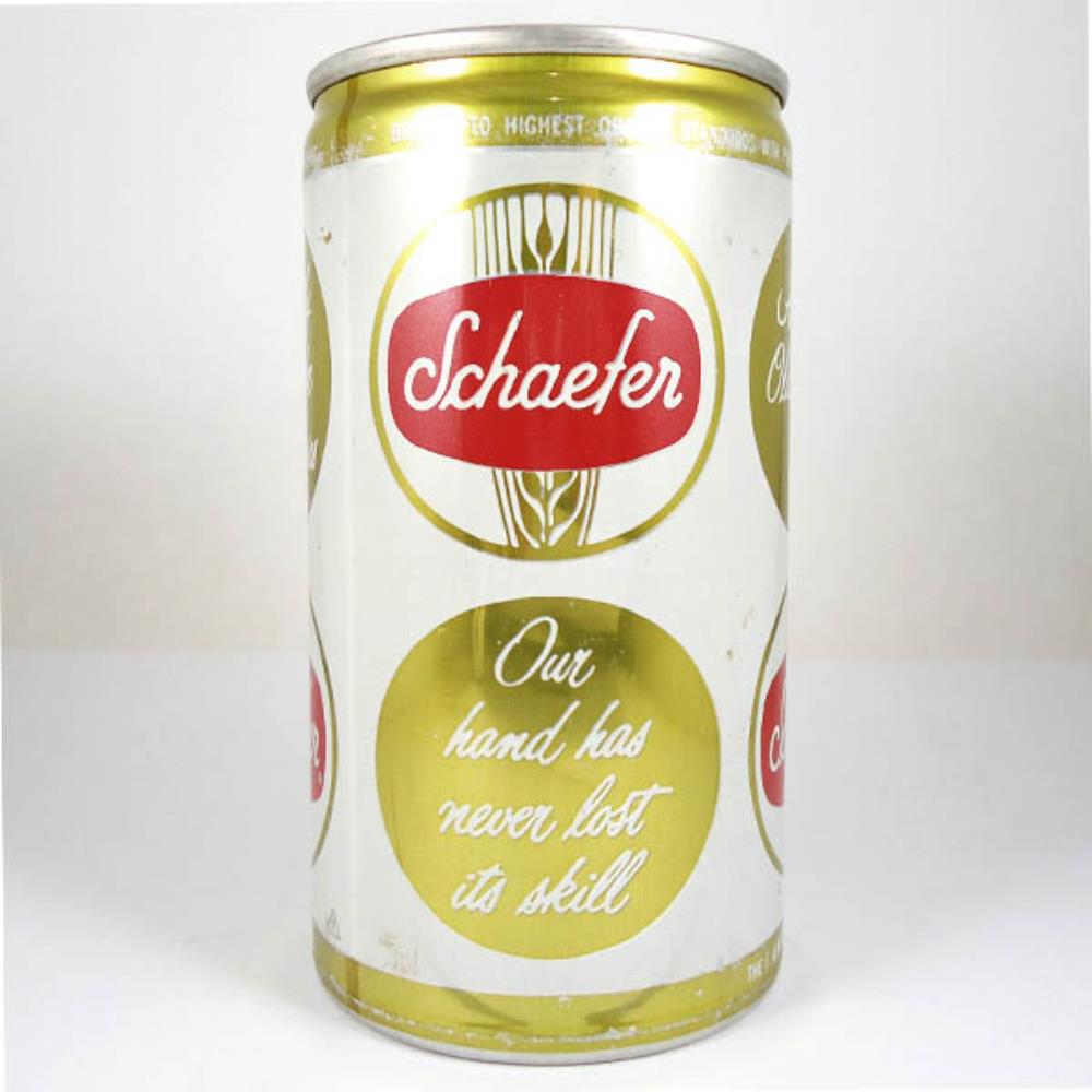 Lata de Cerveja Estados Unidos Schaefer A Family T