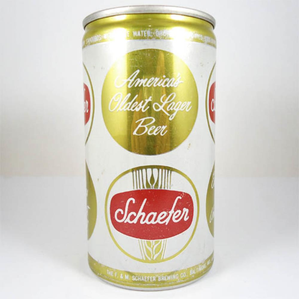 Lata de Cerveja Estados Unidos Schaefer A Family T