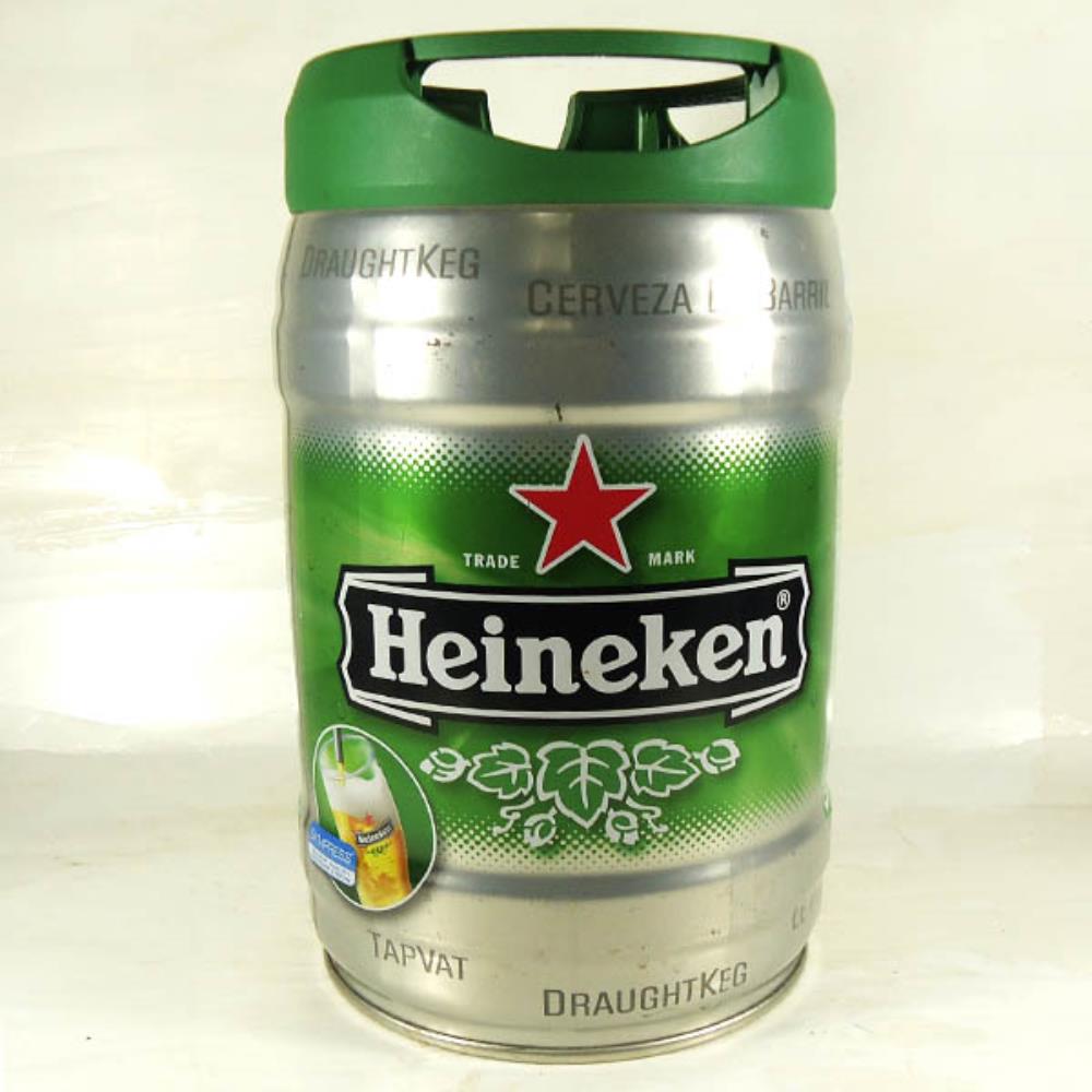 Heineken Keg 5 lts VAZIO destaque copo 