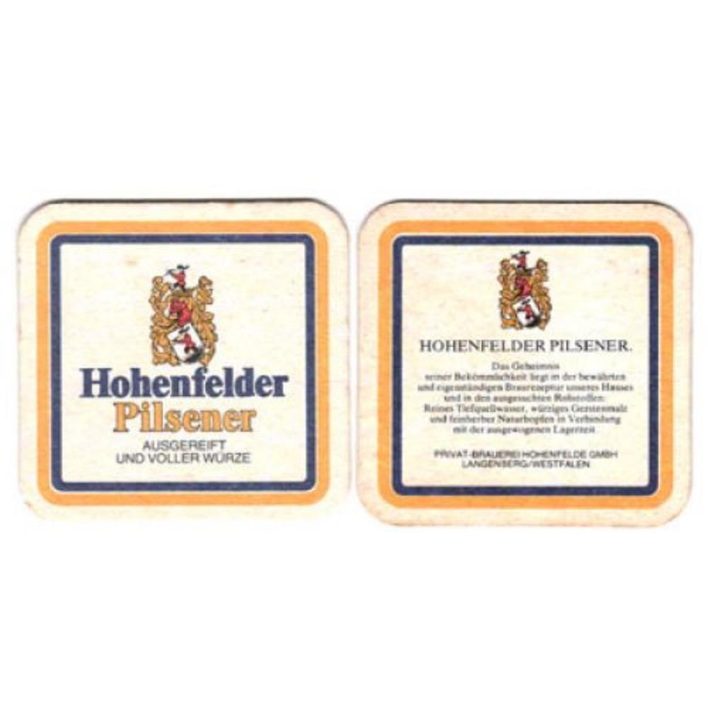 Alemanha Hohenfelder Pilsener  Ausgereift Und Voll