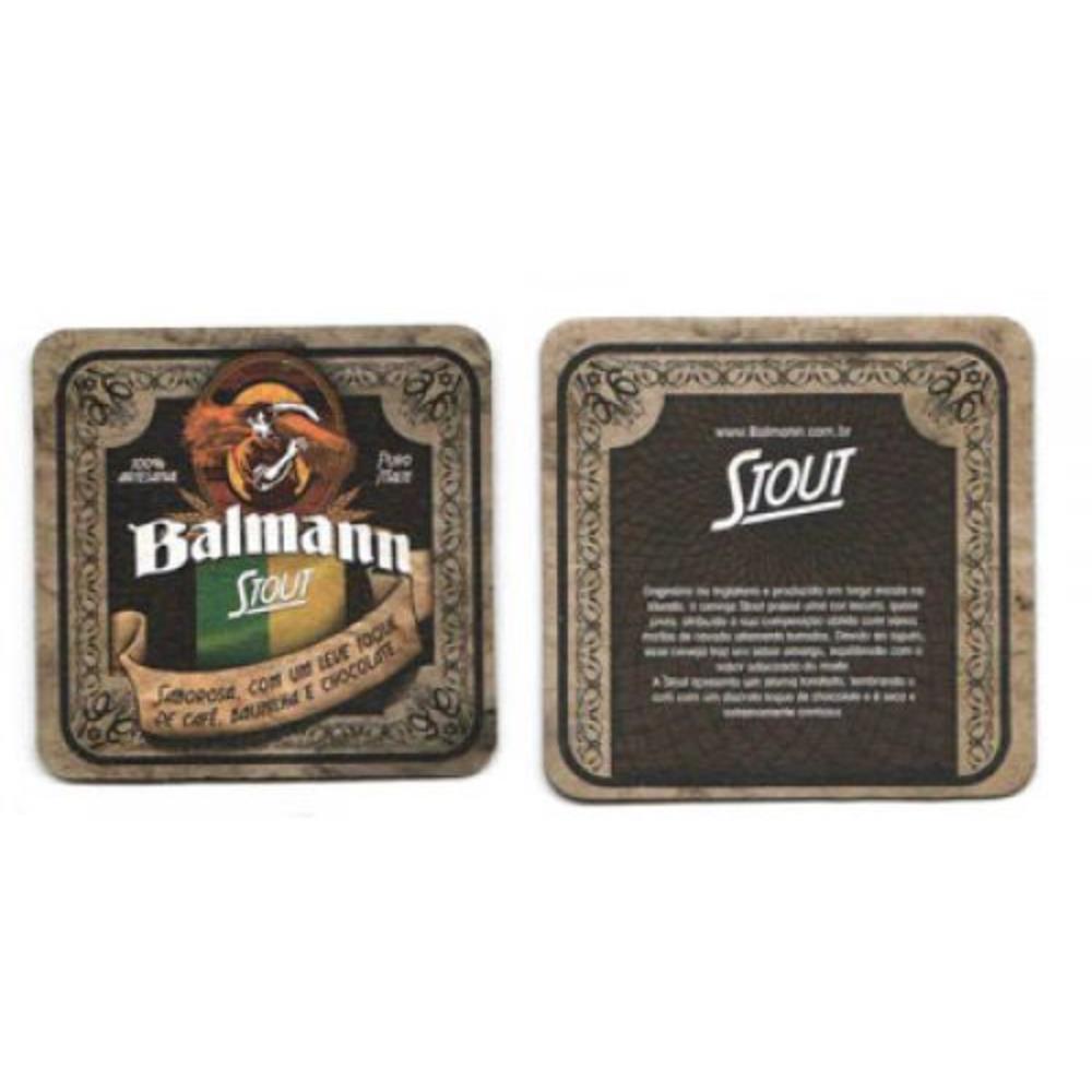 Balmann Stout  Saborosa com Um Leve Toque de Café 