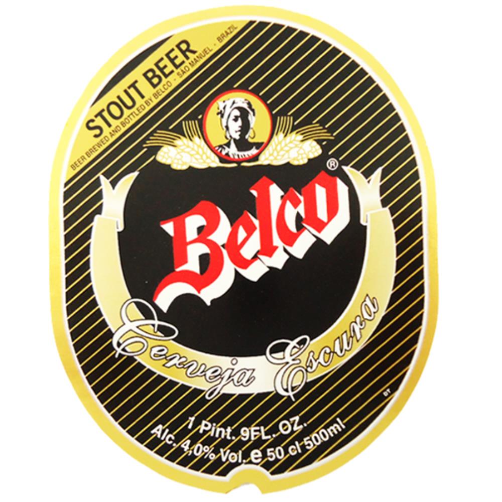 Belco cerveja Escura stout Beer 9 fl