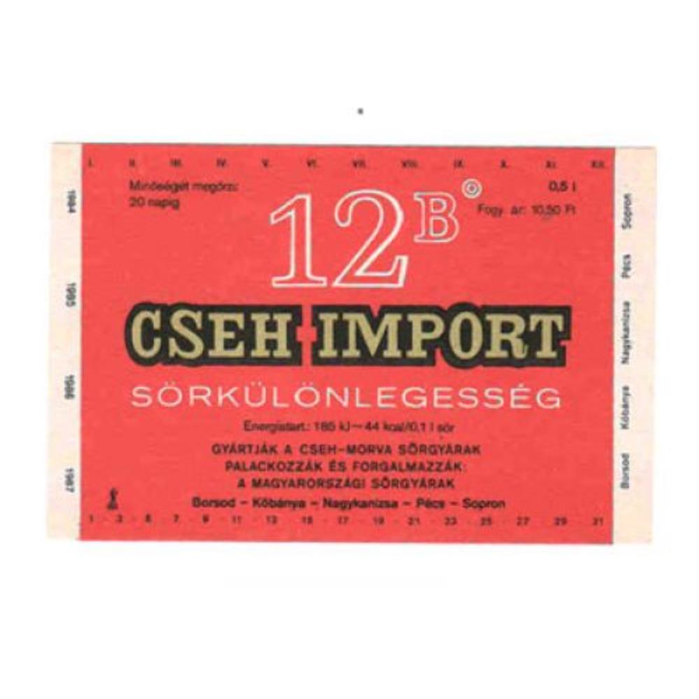 Hungria Cseh Import Sorkulonlegesseg