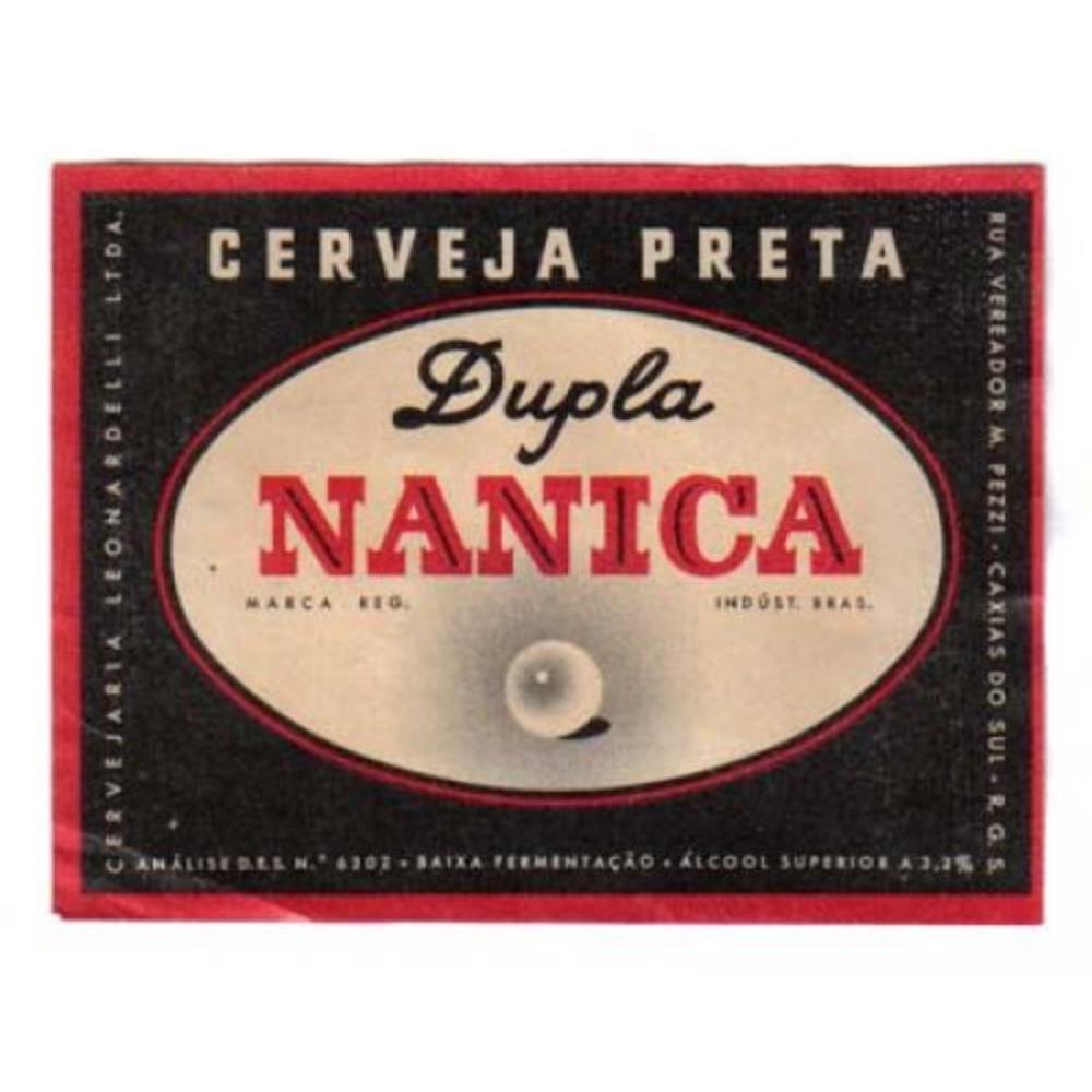 Nanica Dupla Cerveja Preta