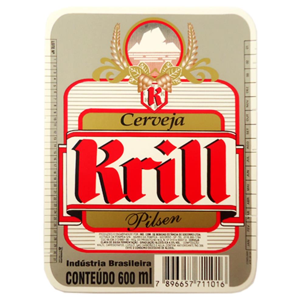 Krill Cerveja Pilsen  600 Ml 