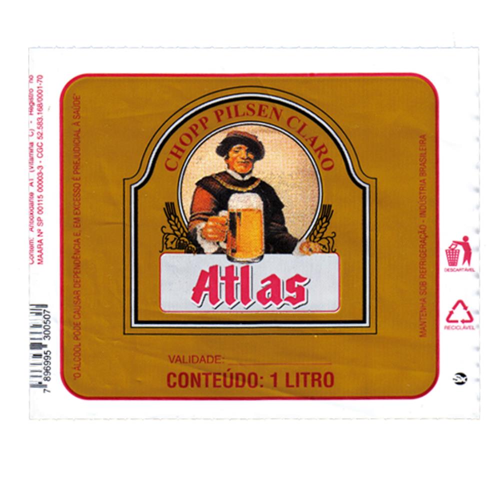 Atlas Chopp Pilsen Claro - Sem Data