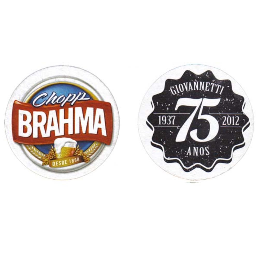 Brahma Chopp Giovannetti 75 Anos