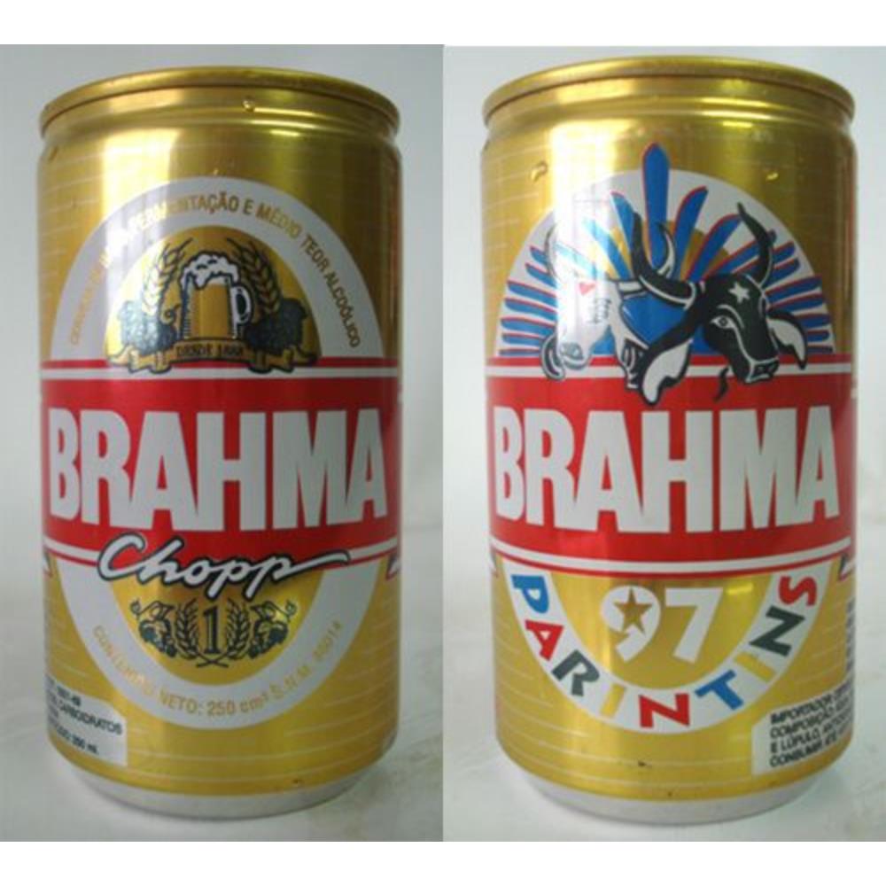 Lata Brahma Venezuela Parintins 97 - 250 ml  (lata vazia)