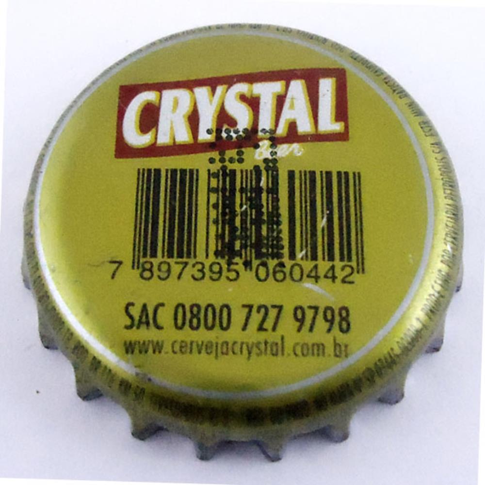 Crystal Beer Com Código de Barras - 2013