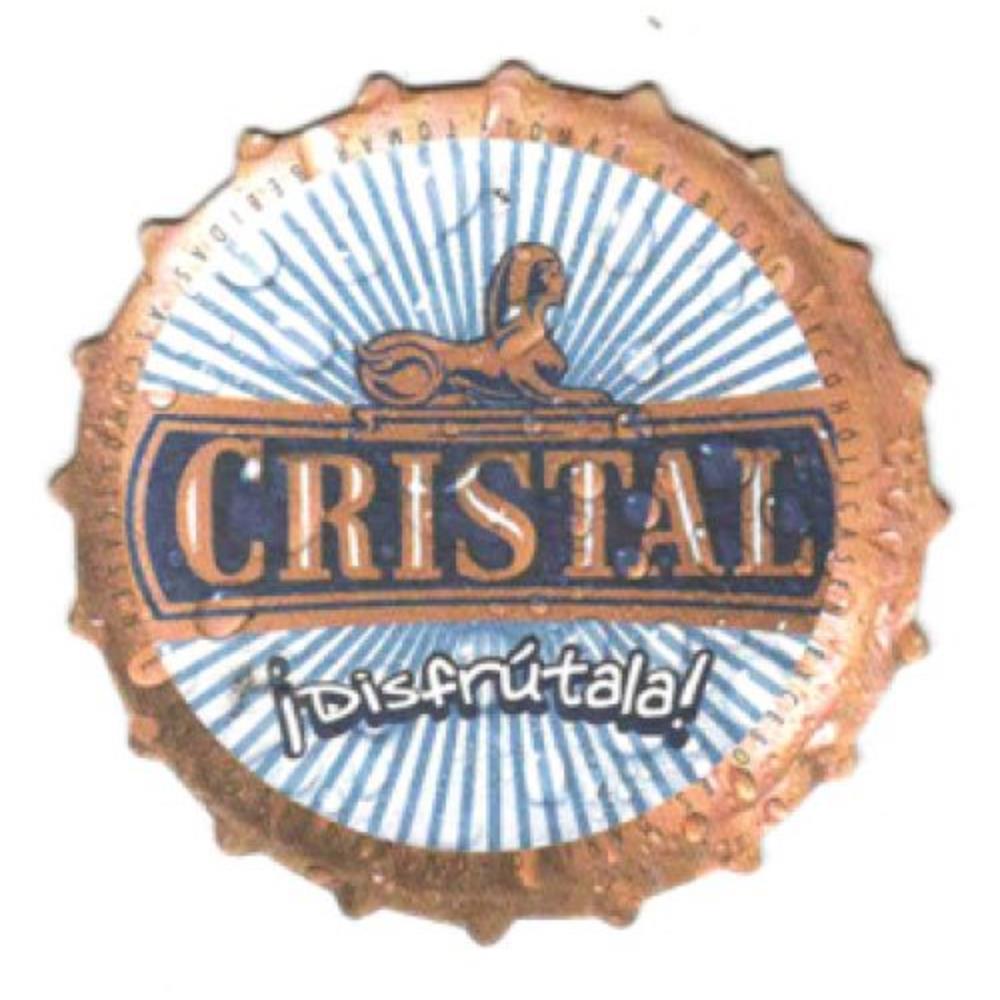 Peru  Cerveza CRISTAL IDISFRUTALA