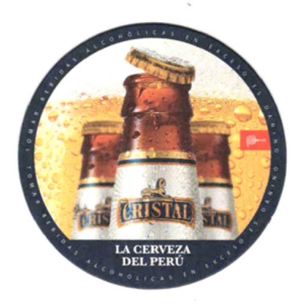 Peru  CRISTAL la Cerveza del Perú