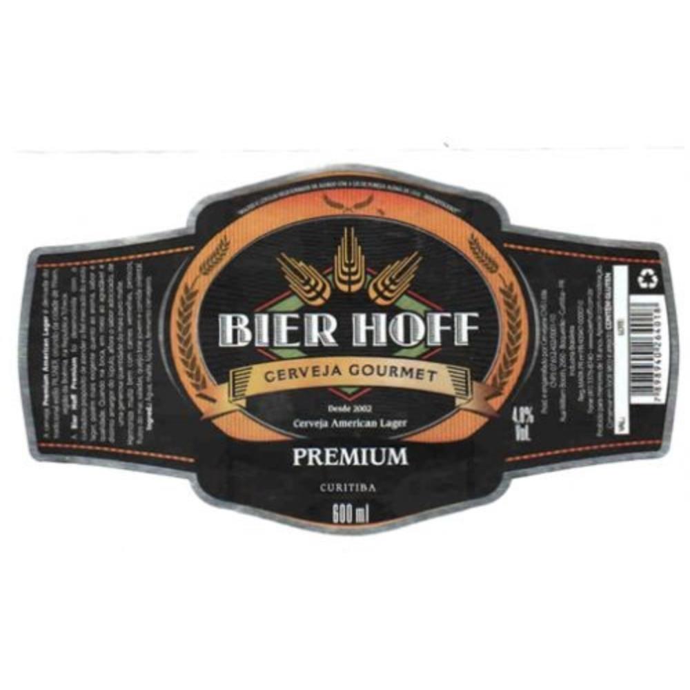 Bier Hoff Cerveja Gourmet Premium 600ml