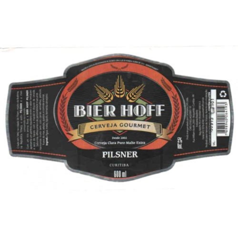 Bier Hoff Cerveja Gourmet Pilsner 600ml