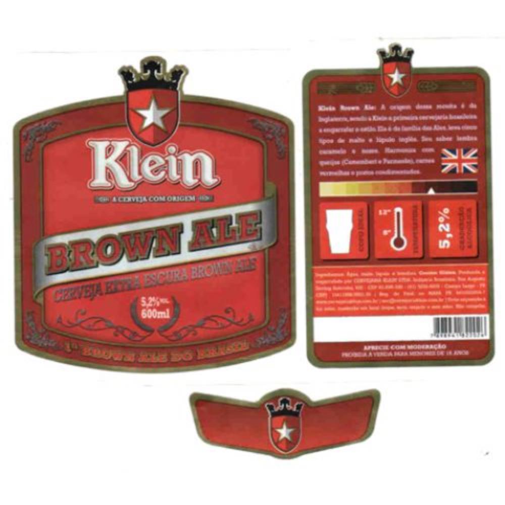 Klein Brown Ale A 1° Brown Ale Do Brasil