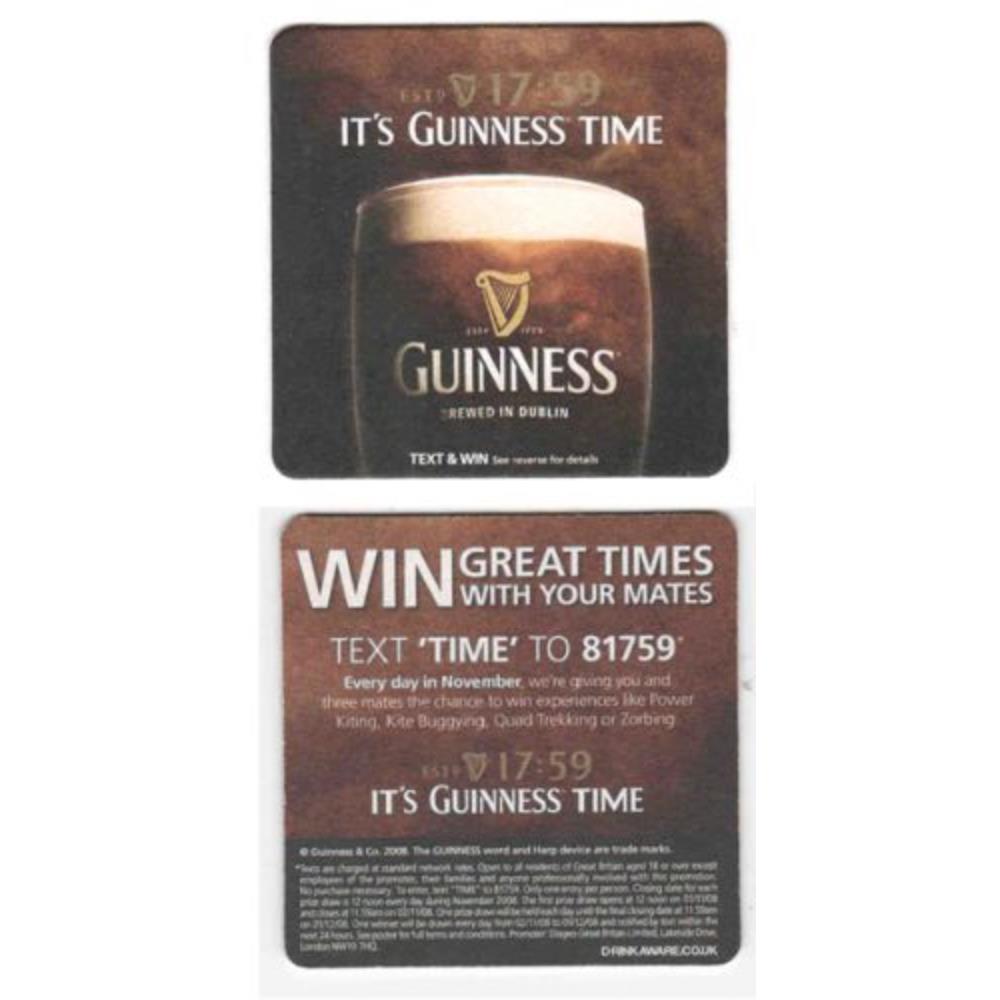 GUINNESS ITS TIME