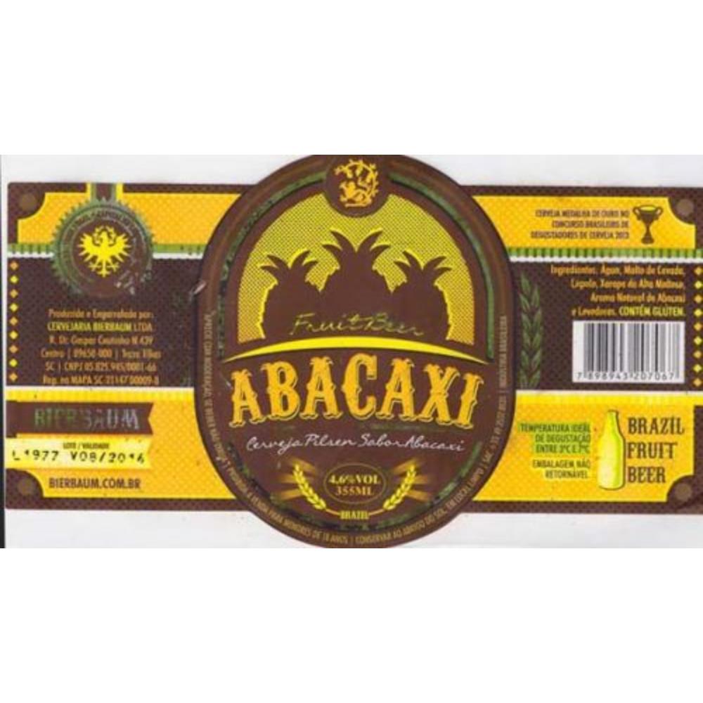 Bierbaum Pilsen Sabor Abacaxi 355 ml