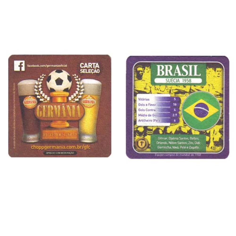 Germânia Copa de 2014 Brasil - Suécia 1958