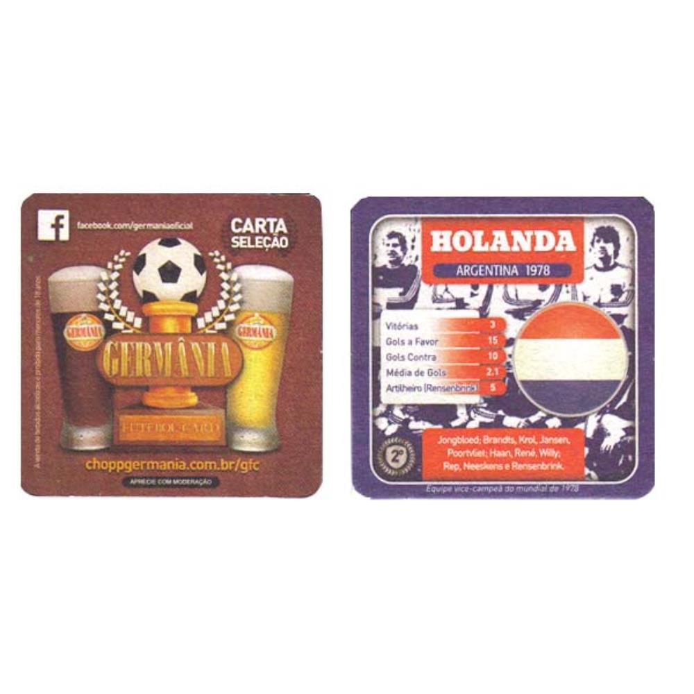 Germânia Copa de 2014 Holanda - Argentina 1978