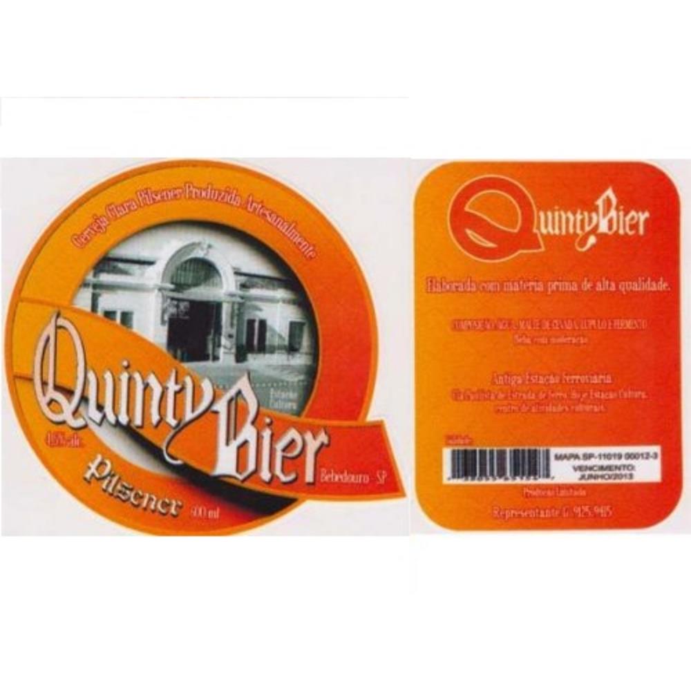 Quintybier Pilsener Estação Cultura 600 ml