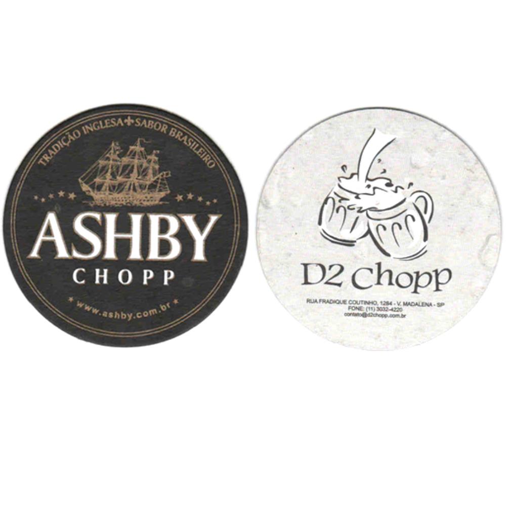 ASHBY D2 Chopp Preto e Branco