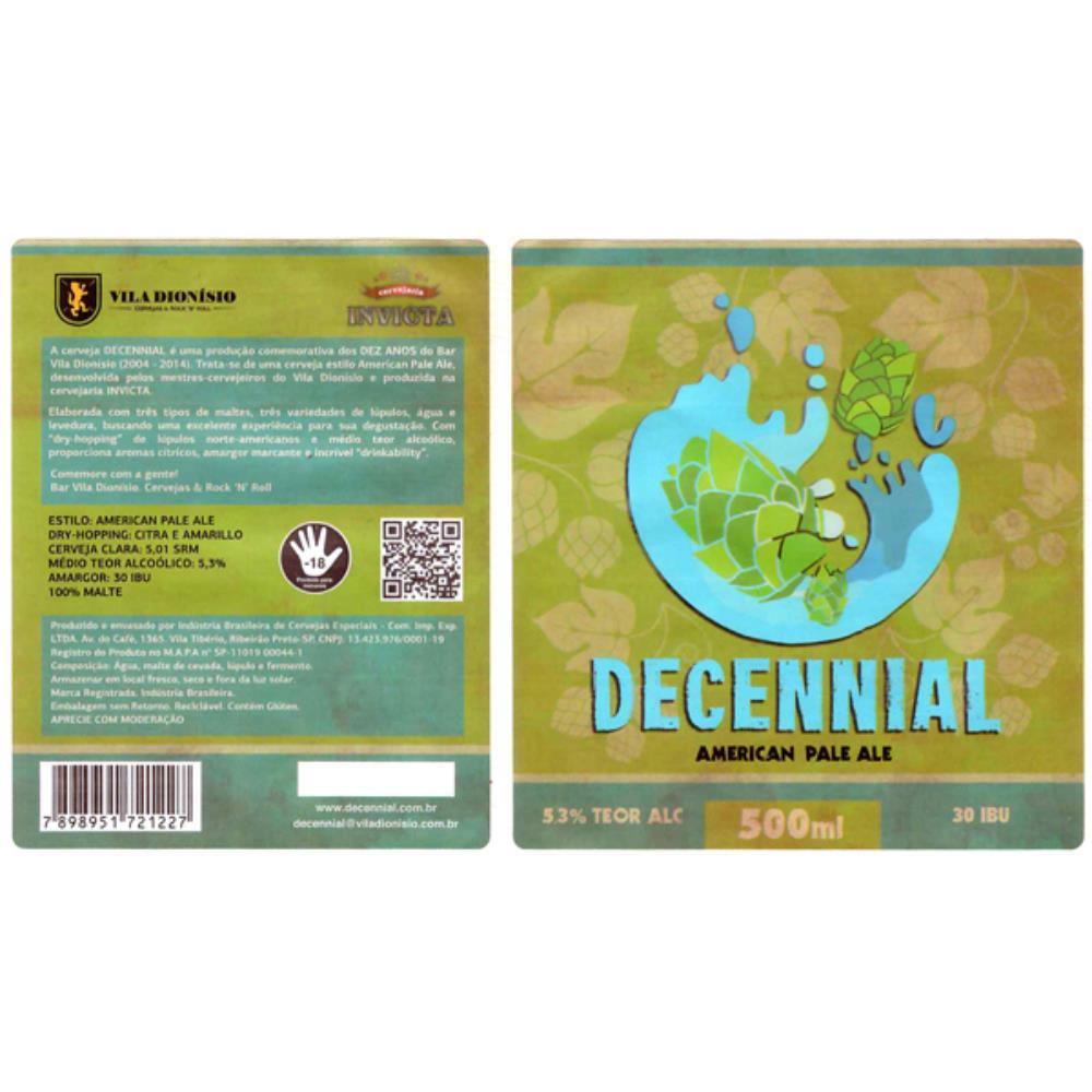 Invicta Decennial - american Pale Ale