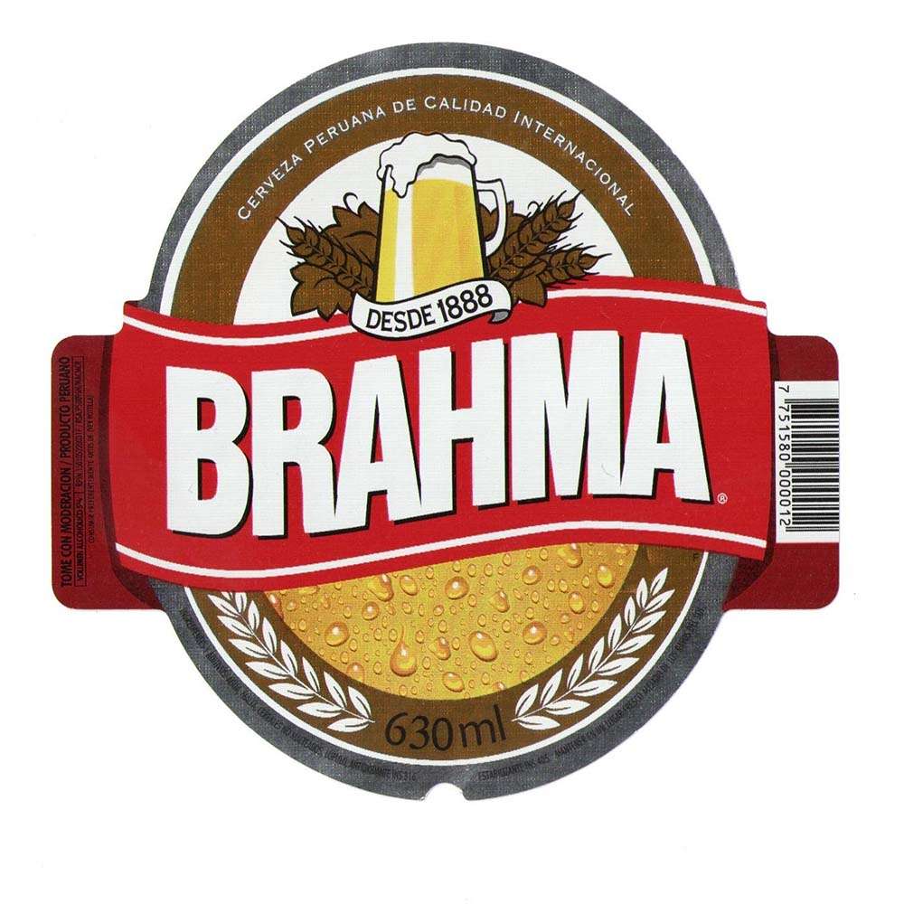 Brahma Desde 1888 - 630 ml Metalizado