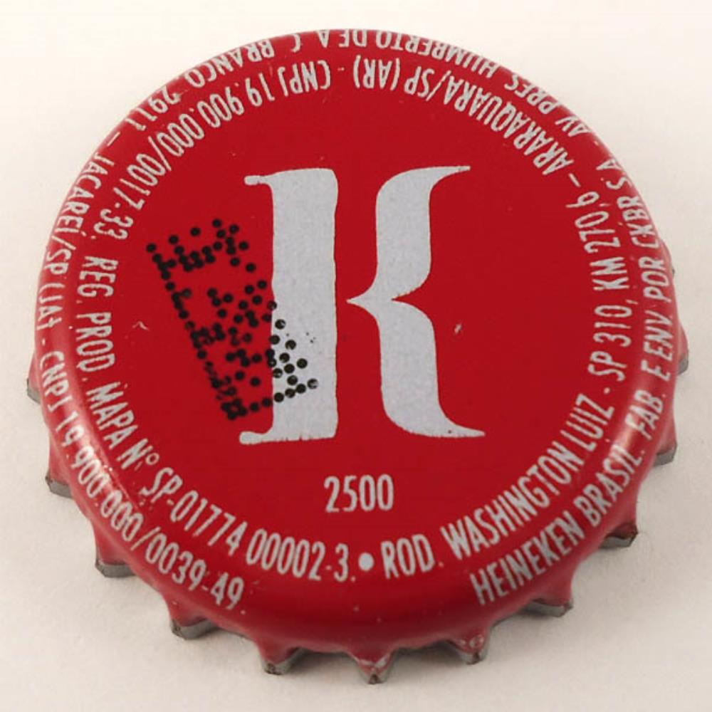 Kaiser Produzida por Heineken Brasil Araraquara-SP