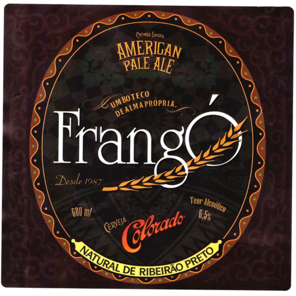 Colorado Frangó American Pale Ale 600 ml