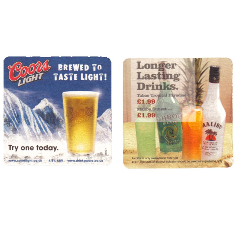 Estados Unidos Coors Light Longer Lasting  Drinks