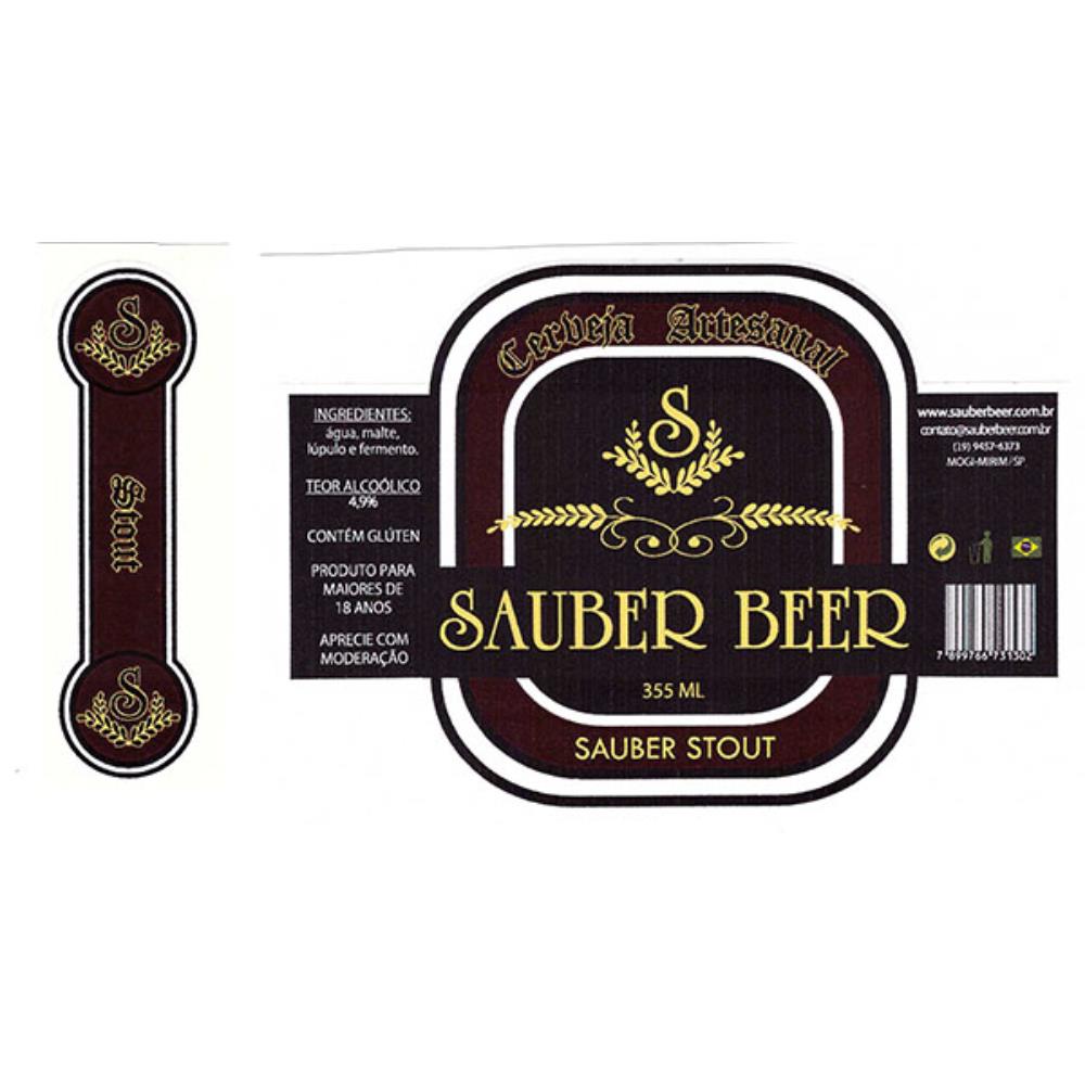 Sauber Beer Stout 355 ml