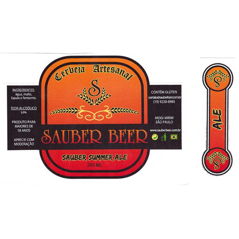 Sauber Beer Summer Ale 355 ml